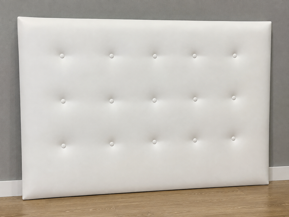 Cabezal de Cama Acolchado en Polipiel – Elegante y Moderno