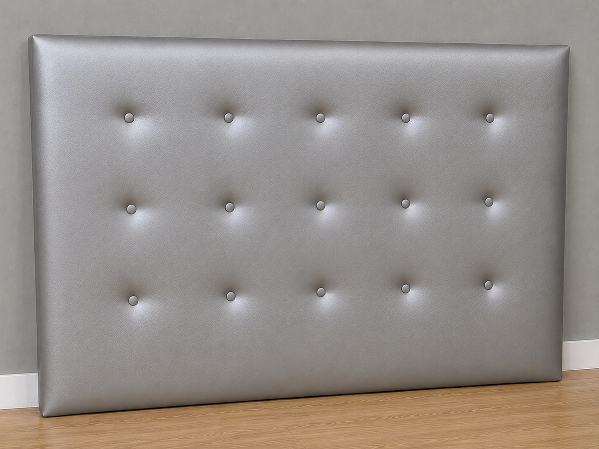 Cabezal de Cama Acolchado en Polipiel – Elegante y Moderno