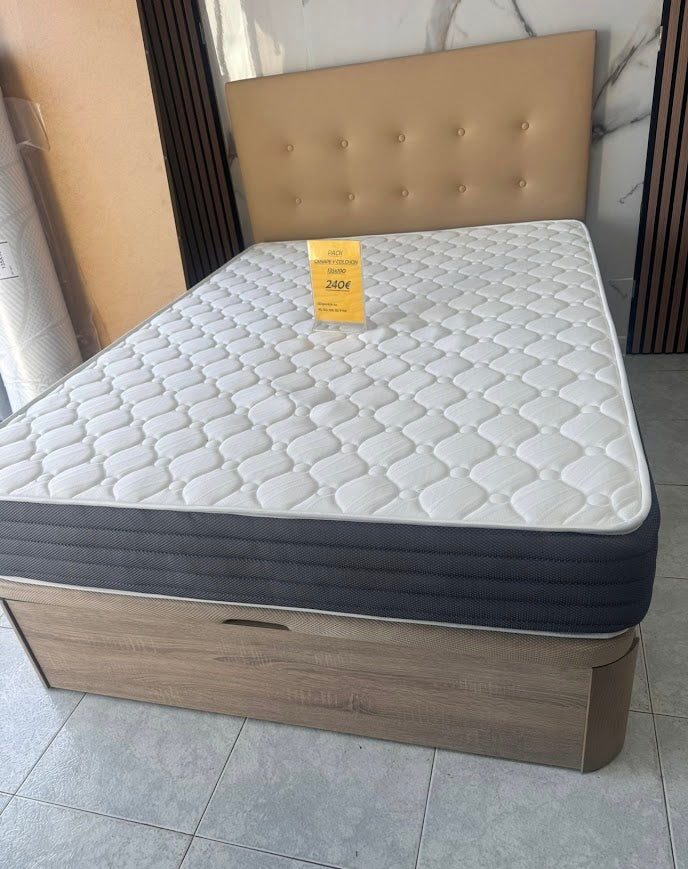 Colchon Viscoelastico 25 cm - Firmeza Media - Alta Varias Medidas